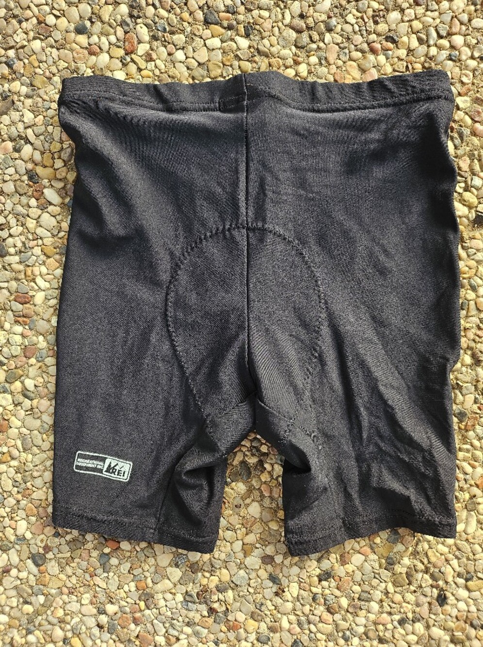 REI Black Kids Unisex Bike Shorts L - Picture 2 of 6